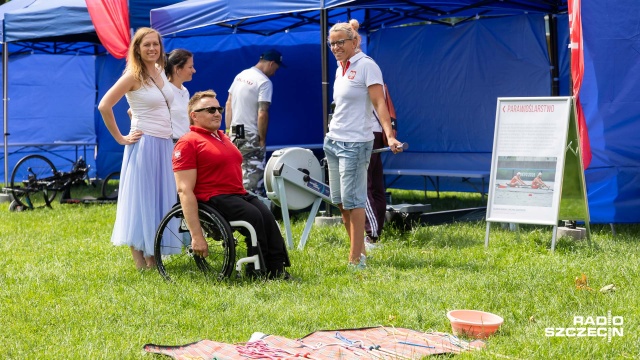 Fot. Robert Stachnik [Radio Szczecin] Pierwszy piknik paralimpijski w Szczecinie [ZDJĘCIA]