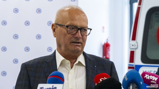 Fot. Wojciech Ochrymiuk [Radio Szczecin] Studenci PUM na szkoleniach w Centrum Symulacji [WIDEO, ZDJĘCIA]