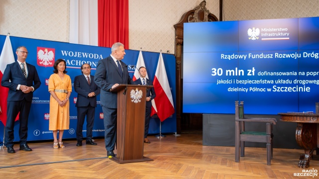 Fot. Maciej Papke [Radio Szczecin] Są pieniądze na kolejne remonty ulic [WIDEO, ZDJĘCIA]