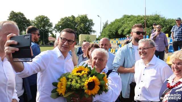 Fot. Przemysław Polanin [Radio Szczecin] "Widzę, jak ta część Polski się pięknie zmienia" [ZDJĘCIA]