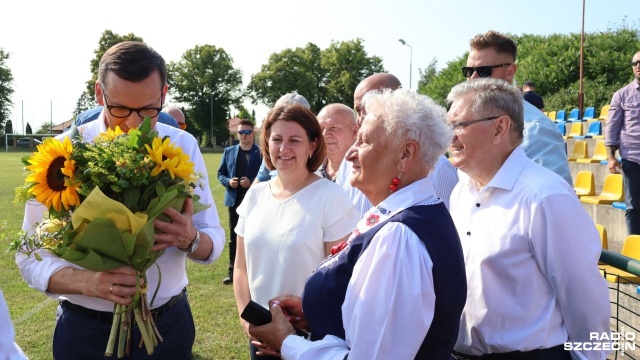 Fot. Przemysław Polanin [Radio Szczecin] "Widzę, jak ta część Polski się pięknie zmienia" [ZDJĘCIA]