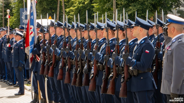 Fot. Maciej Papke [Radio Szczecin] Nowa komenda policji w Pyrzycach już otwarta [WIDEO, ZDJĘCIA]