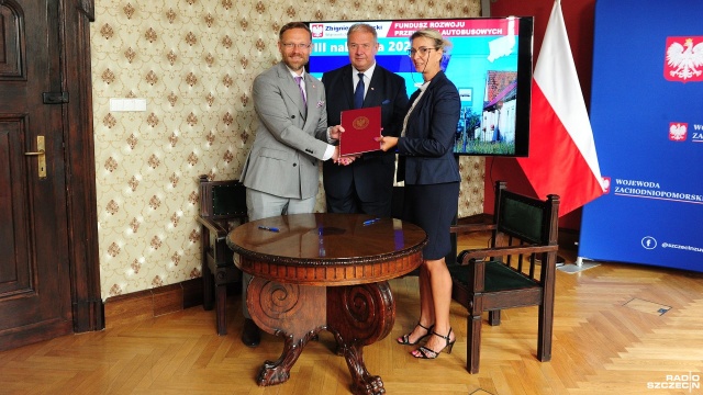 Fot. Marcin Kokolus [Radio Szczecin] Region z kolejnym dofinansowaniem na linie autobusowe [ZDJĘCIA]