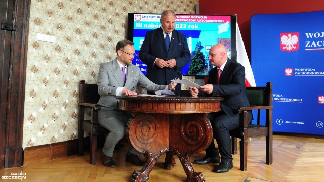 Fot. Marcin Kokolus [Radio Szczecin] Region z kolejnym dofinansowaniem na linie autobusowe [ZDJĘCIA]