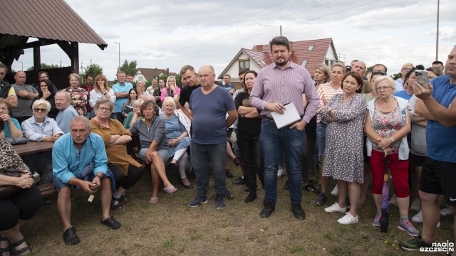 Fot. Kamila Kozioł [Radio Szczecin] Miała być ulga, będzie udręka - remont drogi w Czarnej Łące i długie objazdy [ZDJĘCIA]