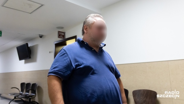 Fot. Robert Stachnik [Radio Szczecin] Sąd nie zgodził się na areszt dla szczecińskiego adwokata Przemysława W. [WIDEO, ZDJĘCIA]