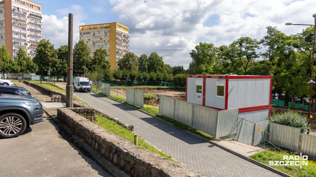 Fot. Robert Stachnik [Radio Szczecin] Nowa inwestycja Politechniki Morskiej. Wszystko będzie w jednym miejscu [WIDEO, ZDJĘCIA]
