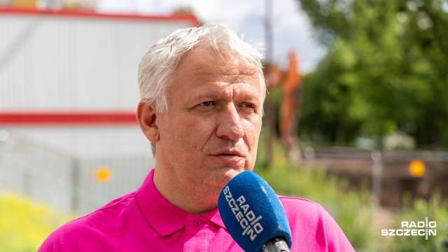 Fot. Robert Stachnik [Radio Szczecin] Nowa inwestycja Politechniki Morskiej. Wszystko będzie w jednym miejscu [WIDEO, ZDJĘCIA]
