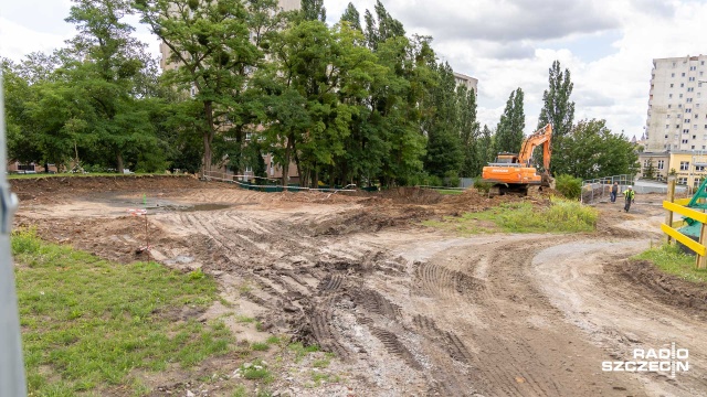 Fot. Robert Stachnik [Radio Szczecin] Nowa inwestycja Politechniki Morskiej. Wszystko będzie w jednym miejscu [WIDEO, ZDJĘCIA]