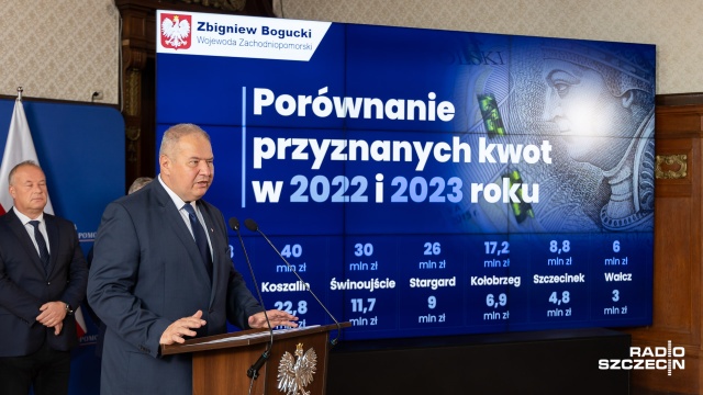 Fot. Robert Stachnik [Radio Szczecin] Ponad pół miliarda złotych subwencji dla samorządów w regionie [WIDEO, ZDJĘCIA]
