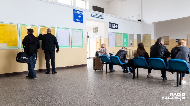 Fot. Robert Stachnik [Radio Szczecin] Dworzec Dąbie do remontu [WIDEO, ZDJĘCIA]