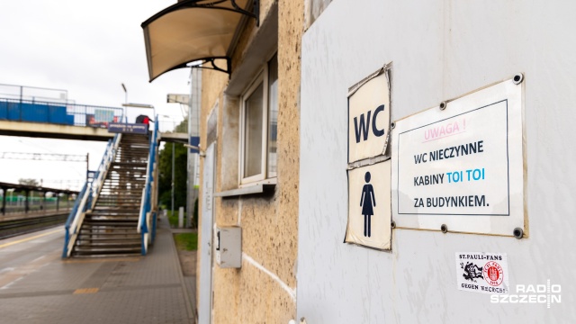 Fot. Robert Stachnik [Radio Szczecin] Dworzec Dąbie do remontu [WIDEO, ZDJĘCIA]