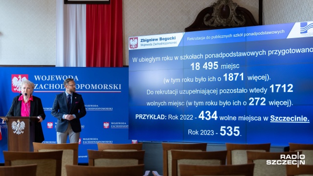 Fot. Robert Stachnik [Radio Szczecin] Szkoły ponadpodstawowe w regionie. Miejsc nie zabraknie [WIDEO, ZDJĘCIA]