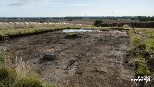 Fot. Robert Stachnik [Radio Szczecin] Odkrycie archeologiczne w Smolęcinie [WIDEO, ZDJĘCIA]
