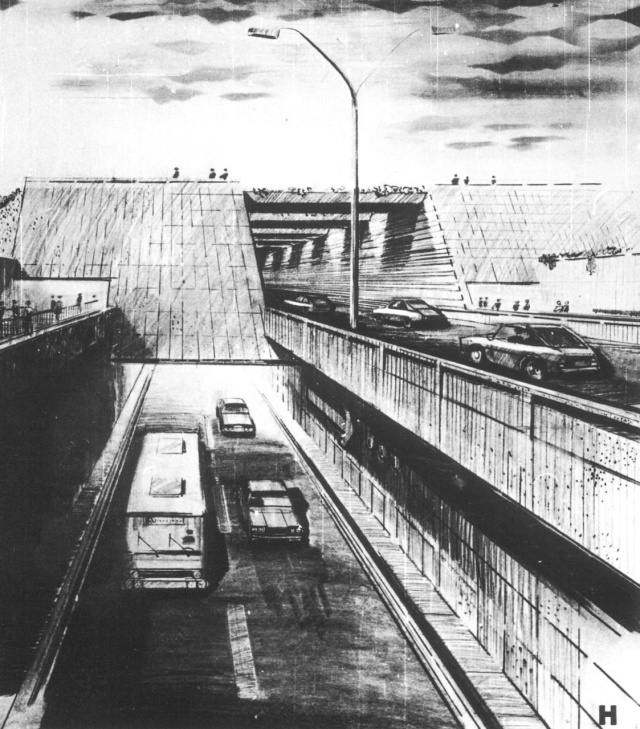 Fot. twitter.com/GDDKiA_Szczecin Tunel pod Świną. Takie były projekty pół wieku temu [GRAFIKA]