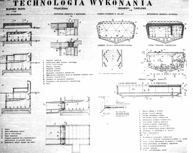Fot. twitter.com/GDDKiA_Szczecin Tunel pod Świną. Takie były projekty pół wieku temu [GRAFIKA]