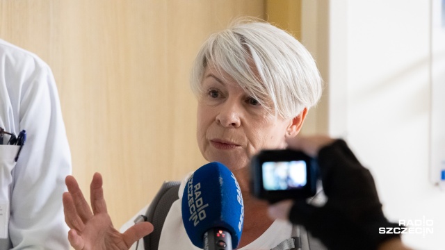 Fot. Robert Stachnik [Radio Szczecin] Dzwon daje nadzieję i oznacza zwycięstwo z rakiem. Dziś zawisł na onkologii [WIDEO, ZDJĘCIA]