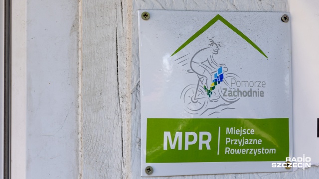 Fot. Robert Stachnik [Radio Szczecin] Coraz więcej Miejsc Przyjaznych Rowerzystom w regionie [ZDJĘCIA]