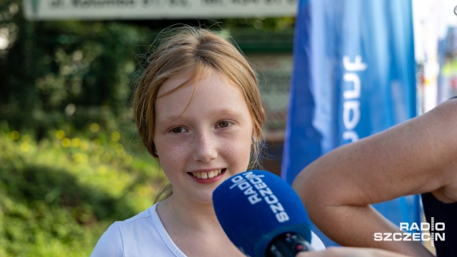 Fot. Robert Stachnik [Radio Szczecin] Dzieci uczestniczyły w biegu kota Umbriagi [WIDEO, ZDJĘCIA]