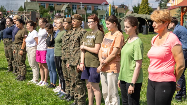 Fot. Robert Stachnik [Radio Szczecin] Kobiety w Chociwlu uczyły się samoobrony. "Bardzo dużo się nauczyłam" [ZDJĘCIA]