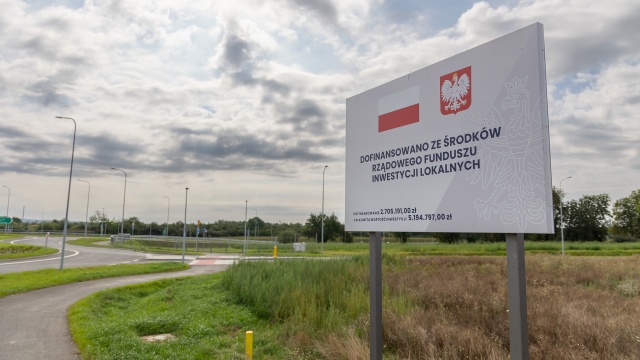 Fot. Robert Stachnik [Radio Szczecin] Obwodnica Przecławia i Warzymic za kilka dni [WIDEO, ZDJĘCIA]