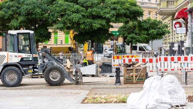 Fot. Robert Stachnik [Radio Szczecin] Mieszkańcy podzieleni ws. nowej alei Wojska Polskiego [WIDEO, ZDJĘCIA]
