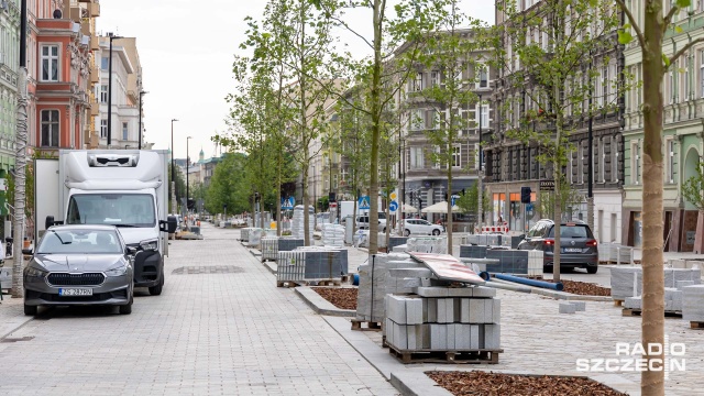 Fot. Robert Stachnik [Radio Szczecin] Mieszkańcy podzieleni ws. nowej alei Wojska Polskiego [WIDEO, ZDJĘCIA]