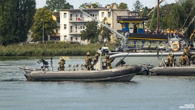 Fot. Wojciech Ochrymiuk [Radio Szczecin] Formoza w Dziwnowie. Minister zachęca do służby w Wojskach Specjalnych [WIDEO, ZDJĘCIA]