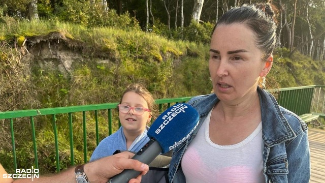 Fot. Marcin Kokolus [Radio Szczecin] Za potrzebą prawie kilometr od plaży [WIDEO, ZDJĘCIA]