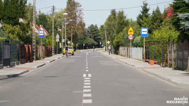 Fot. Marcin Kokolus [Radio Szczecin] Kolejna ulica w Gryficach po remoncie [ZDJĘCIA]