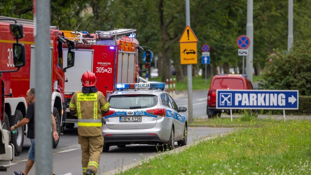 Fot. Robert Stachnik [Radio Szczecin] Rozszczelnienie gazociągu w Szczecinie. Kilkaset osób ewakuowanych [AKTUALIZACJA, WIDEO, ZDJĘCIA]