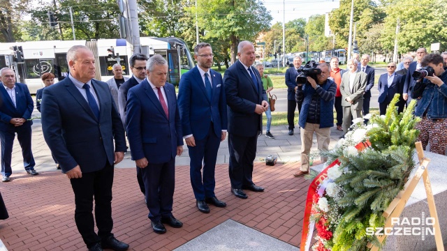 Fot. Robert Stachnik [Radio Szczecin] Nowa instytucja w Szczecinie. "Poświęcona dziedzictwu Solidarności" [2x WIDEO, ZDJĘCIA]