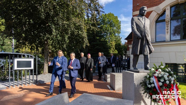 Fot. Robert Stachnik [Radio Szczecin] Nowa instytucja w Szczecinie. "Poświęcona dziedzictwu Solidarności" [2x WIDEO, ZDJĘCIA]