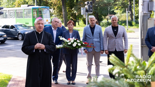 Fot. Robert Stachnik [Radio Szczecin] Nowa instytucja w Szczecinie. "Poświęcona dziedzictwu Solidarności" [2x WIDEO, ZDJĘCIA]