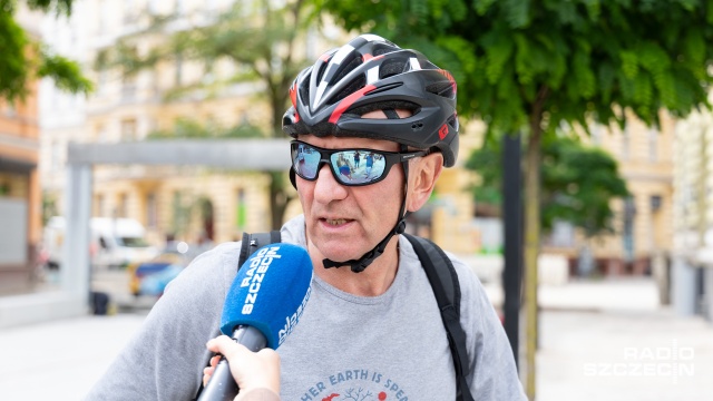 Fot. Robert Stachnik [Radio Szczecin] "Ściana płaczu" powróciła na al. Wojska Polskiego [WIDEO, ZDJĘCIA]