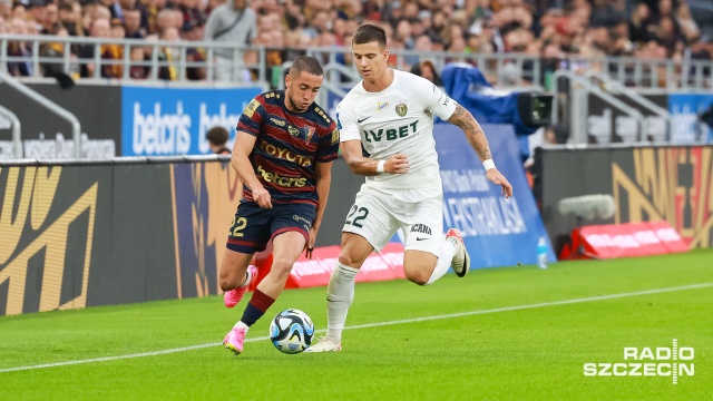 Fot. Robert Stachnik [Radio Szczecin] Pogoń przegrała ze Śląskiem [WIDEO, ZDJĘCIA]