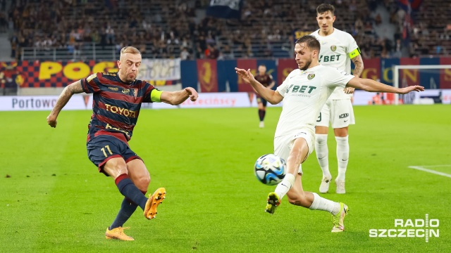Fot. Robert Stachnik [Radio Szczecin] Pogoń przegrała ze Śląskiem [WIDEO, ZDJĘCIA]