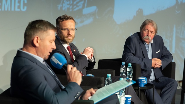 Fot. Robert Stachnik [Radio Szczecin] Dlaczego walka o reparacje jest ważna. Debata w Radiu Szczecin [WIDEO, ZDJĘCIA]