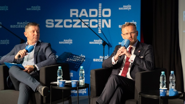 Fot. Robert Stachnik [Radio Szczecin] Dlaczego walka o reparacje jest ważna. Debata w Radiu Szczecin [WIDEO, ZDJĘCIA]
