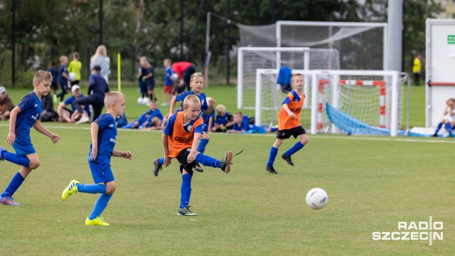 Fot. Robert Stachnik [Radio Szczecin] Młodzi piłkarze rywalizowali w Szczecinie [WIDEO, ZDJĘCIA]
