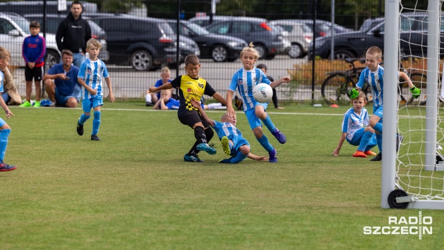 Fot. Robert Stachnik [Radio Szczecin] Młodzi piłkarze rywalizowali w Szczecinie [WIDEO, ZDJĘCIA]