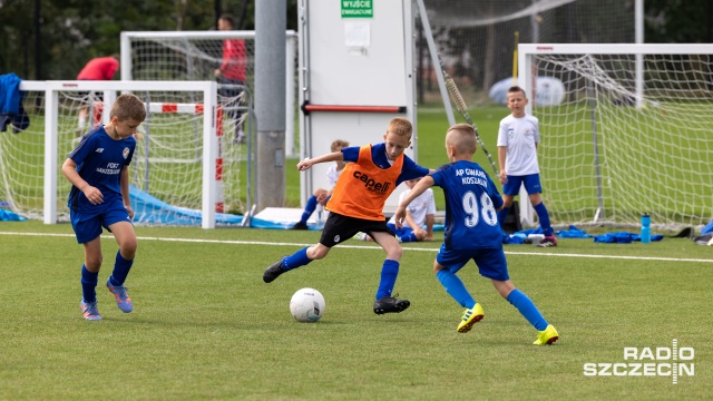 Fot. Robert Stachnik [Radio Szczecin] Młodzi piłkarze rywalizowali w Szczecinie [WIDEO, ZDJĘCIA]