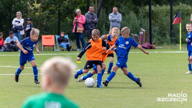 Fot. Robert Stachnik [Radio Szczecin] Młodzi piłkarze rywalizowali w Szczecinie [WIDEO, ZDJĘCIA]