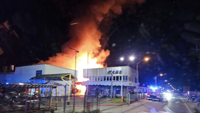 Fot: FB Ochotnicza Straż Pożarna Wołczkowo Pożar w Mierzynie [ZDJĘCIA]