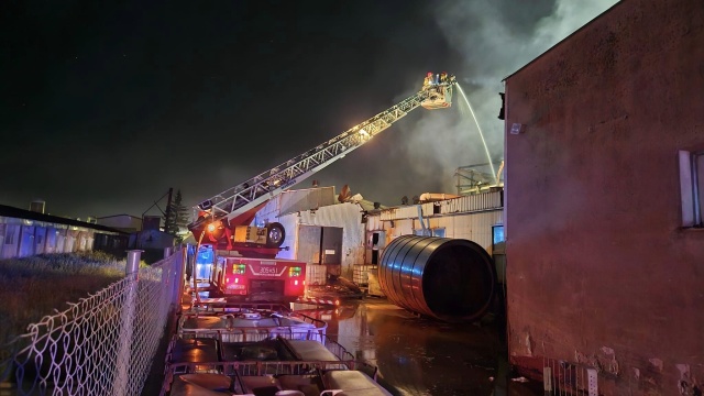Fot: FB Ochotnicza Straż Pożarna Wołczkowo Pożar w Mierzynie [ZDJĘCIA]