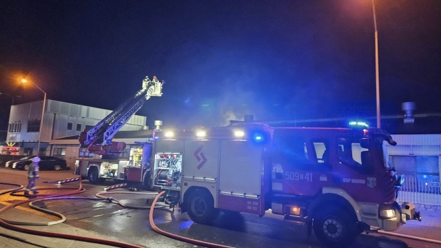 Fot: FB Ochotnicza Straż Pożarna Wołczkowo Pożar w Mierzynie [ZDJĘCIA]