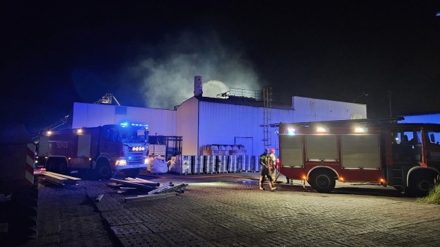 Fot: FB Ochotnicza Straż Pożarna Wołczkowo Pożar w Mierzynie [ZDJĘCIA]