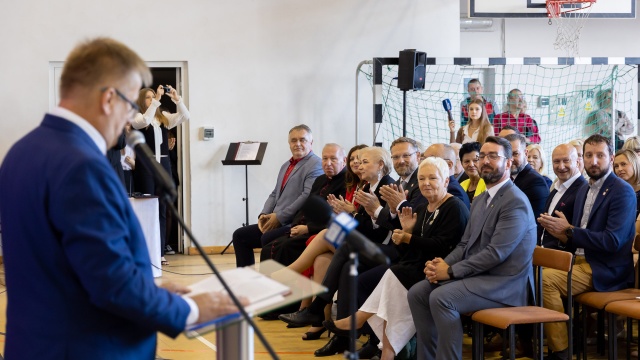 Fot. Robert Stachnik [Radio Szczecin] Pierwszy dzwonek. Wojewódzka inauguracja [WIDEO, ZDJĘCIA]