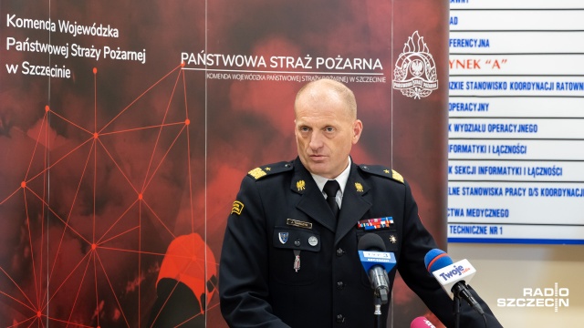 Fot. Robert Stachnik [Radio Szczecin] Szczecińska straż pożarna będzie miała nowy budynek [WIDEO, ZDJĘCIA]
