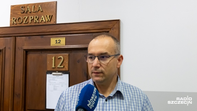 Fot. Robert Stachnik [Radio Szczecin] Sprawa mobbingu w urzędzie marszałka Geblewicza na wokandzie [WIDEO, ZDJĘCIA]